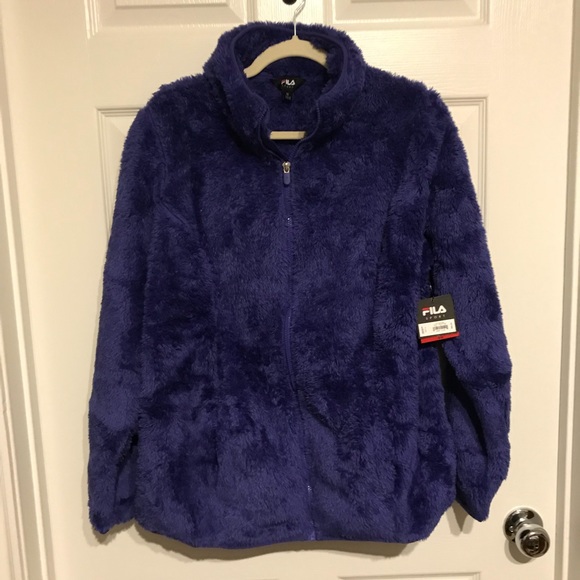 fila jacket purple